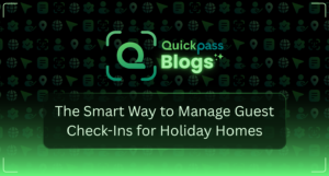manage guest check-ins for holiday homes