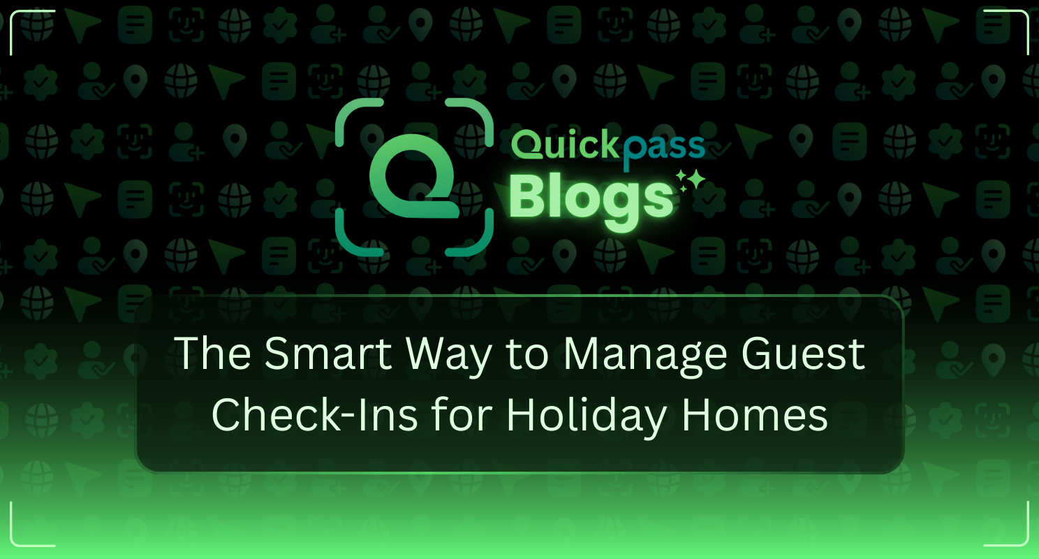 manage guest check-ins for holiday homes