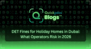 DET compliance fines holiday home operators Dubai 2026