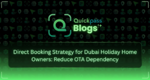 direct booking website Dubai holiday home, reduce OTA commission vacation rental UAE strategy