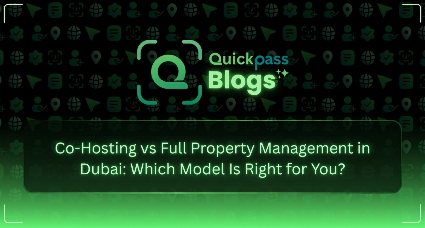 co-hosting vs property management Dubai holiday home comparison