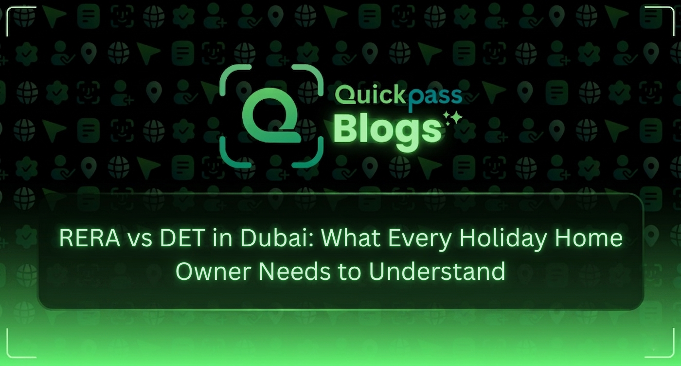 RERA vs DET Dubai holiday home