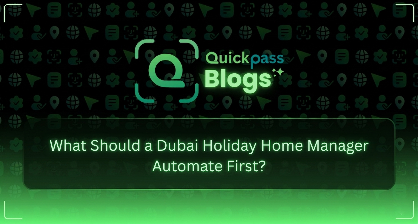 holiday home automation Dubai