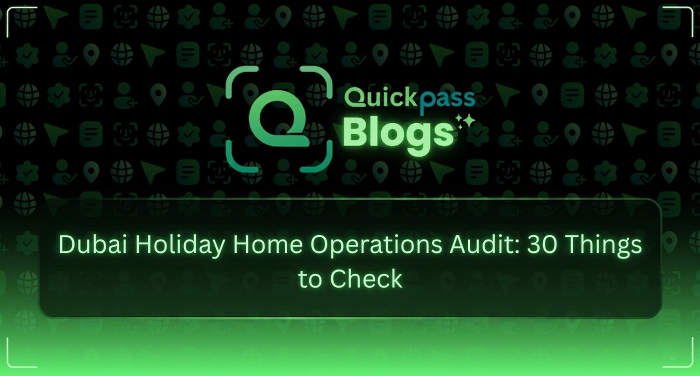 Dubai holiday home checklist